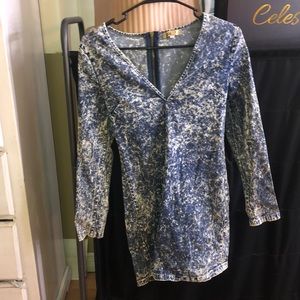 Denim dress